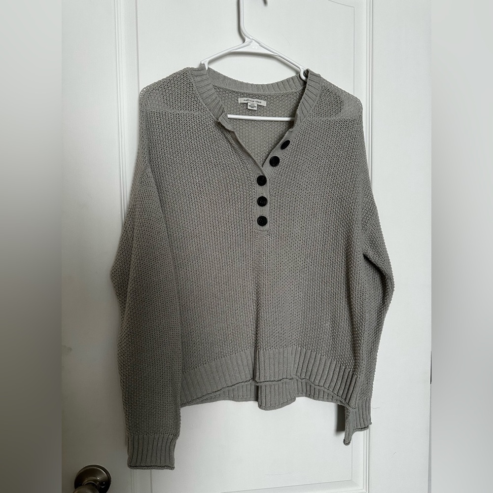 American Eagle Button Up Sweater